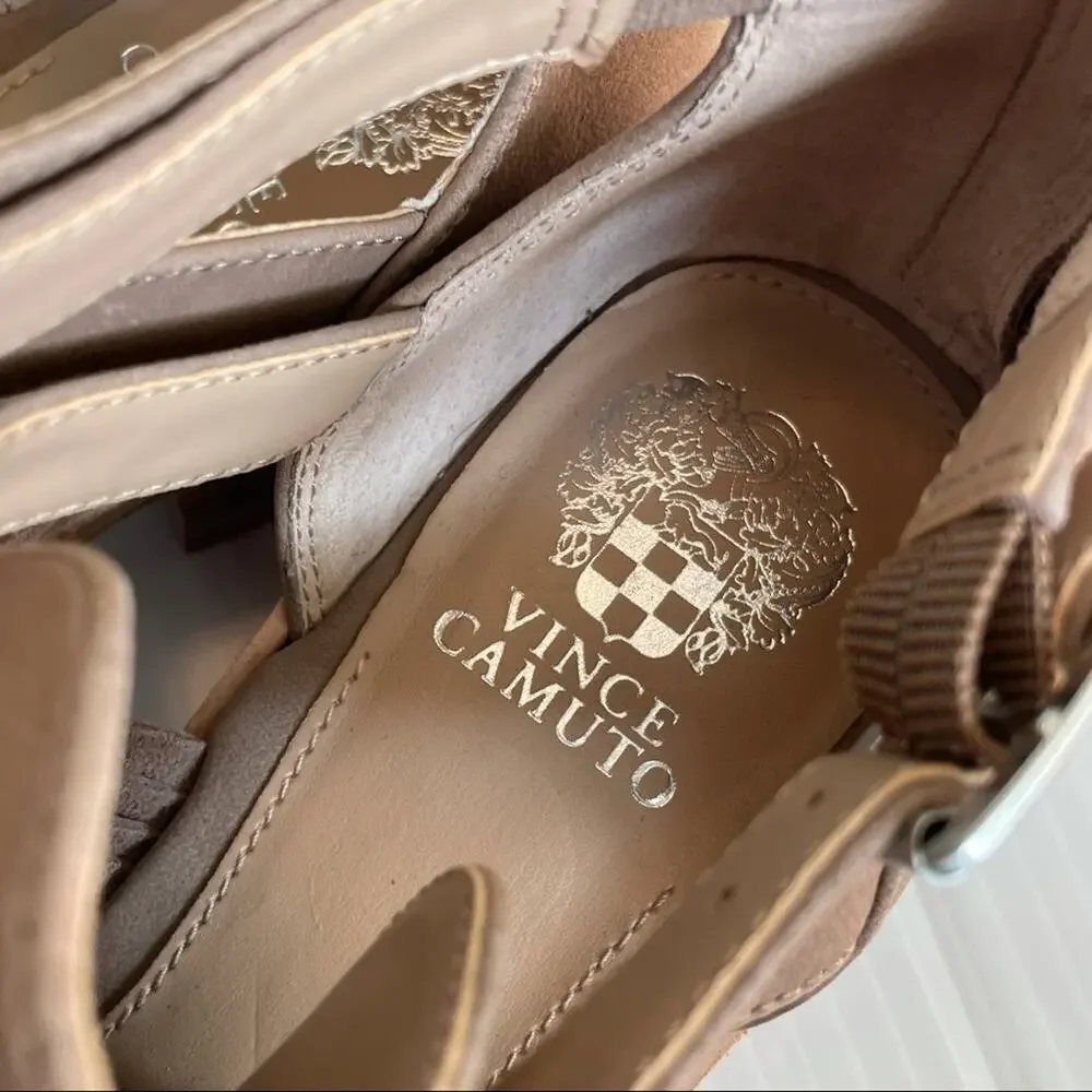 Vince Camuto Pamelle strappy leather bootie